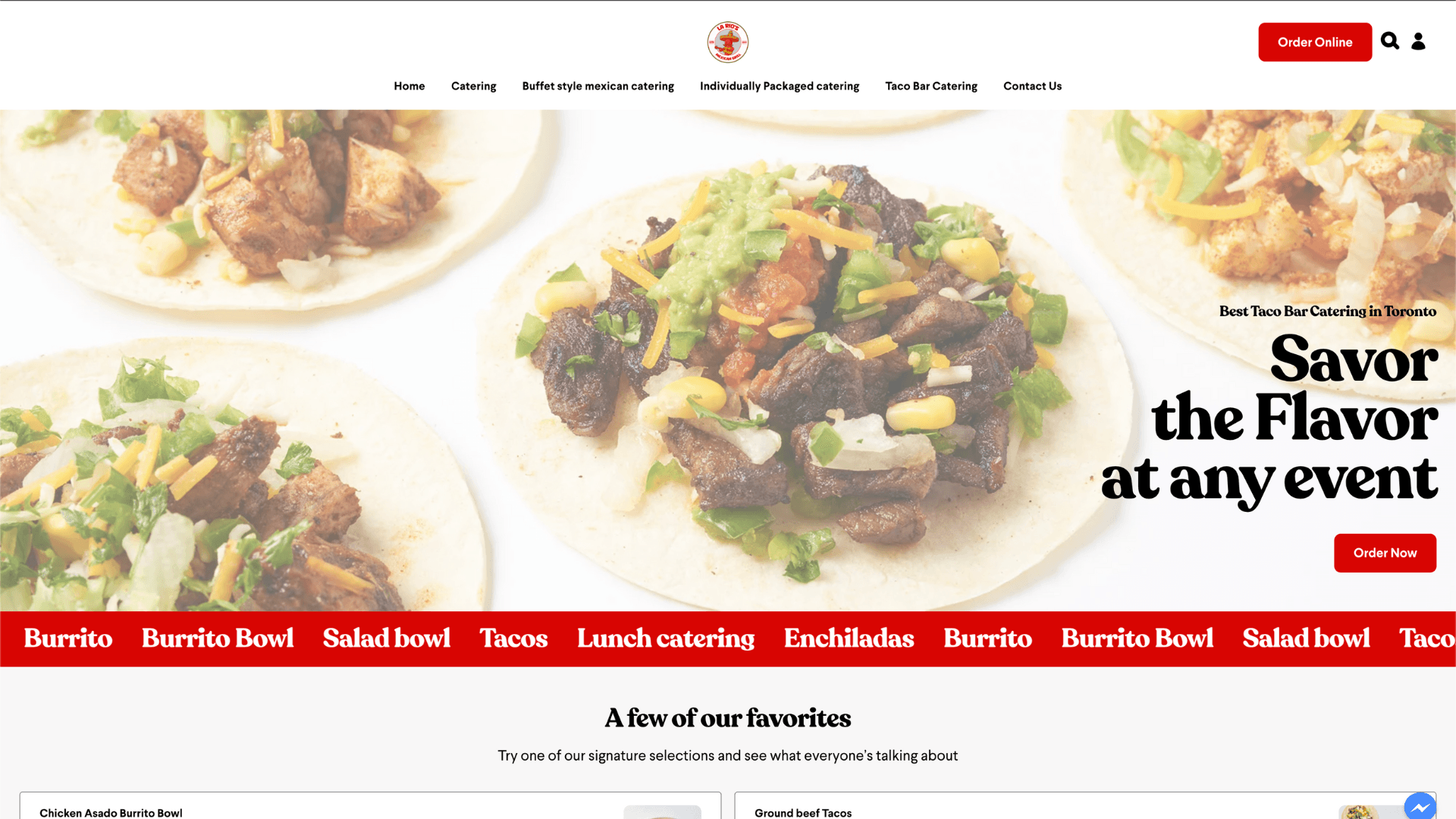 Elevating Larios Mexican Grill's online presence and customer engagement — Restaurant
