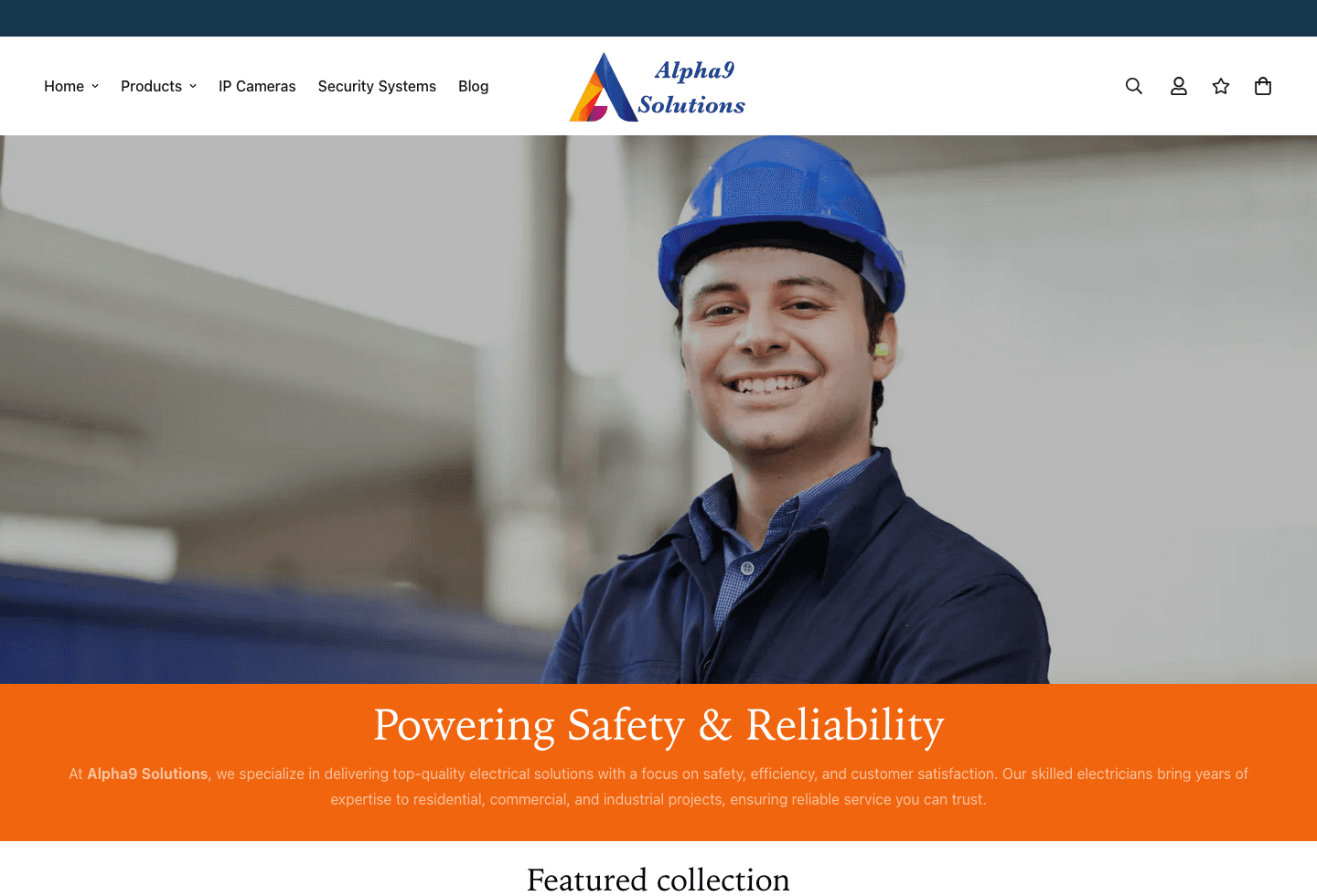Using Shopify publishing and internal links to support service demand for Alpha9 Solutions — B2B Services